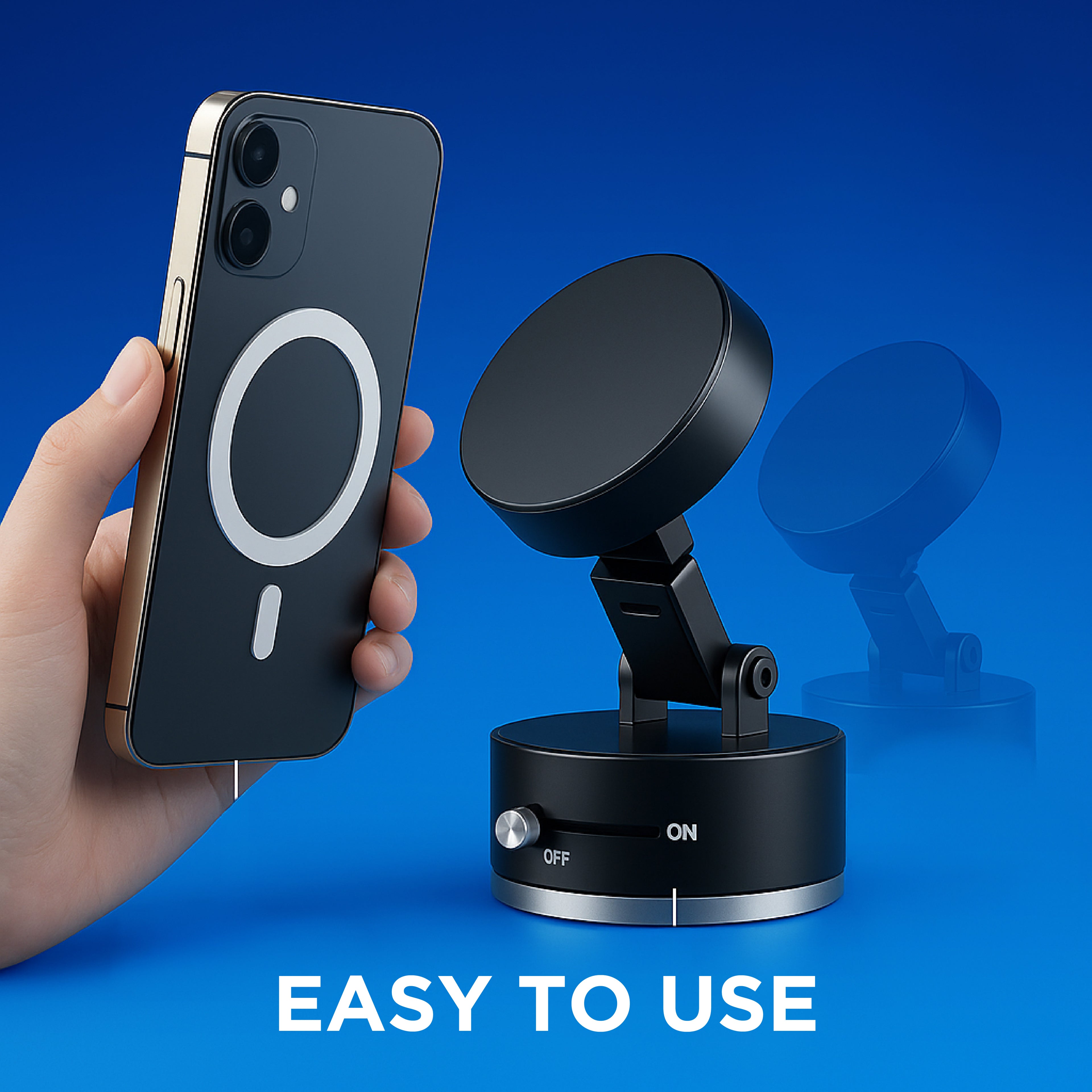 MagaPro 360 – Foldable Magnetic 360° Phone Holder